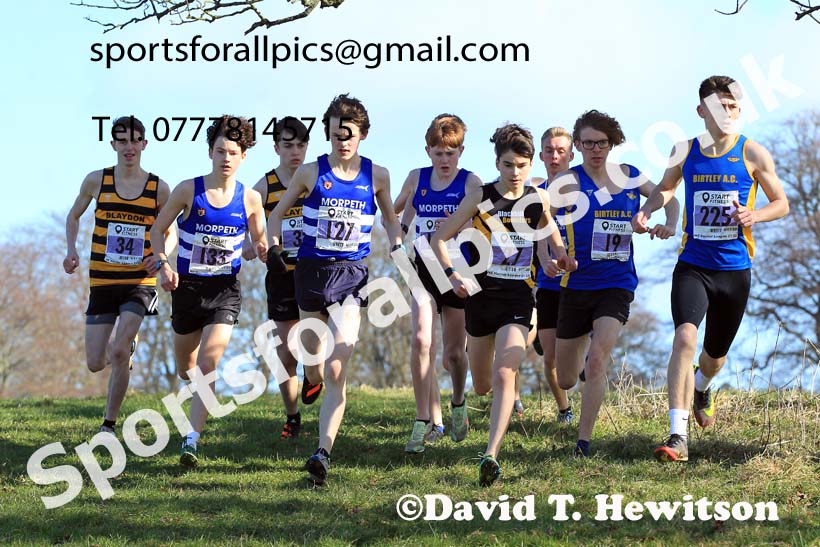 Mens under-17s Start Fitness NEHL, Alnwick, Northumberland. Photo: David T. Hewitson/Sports for All Pics